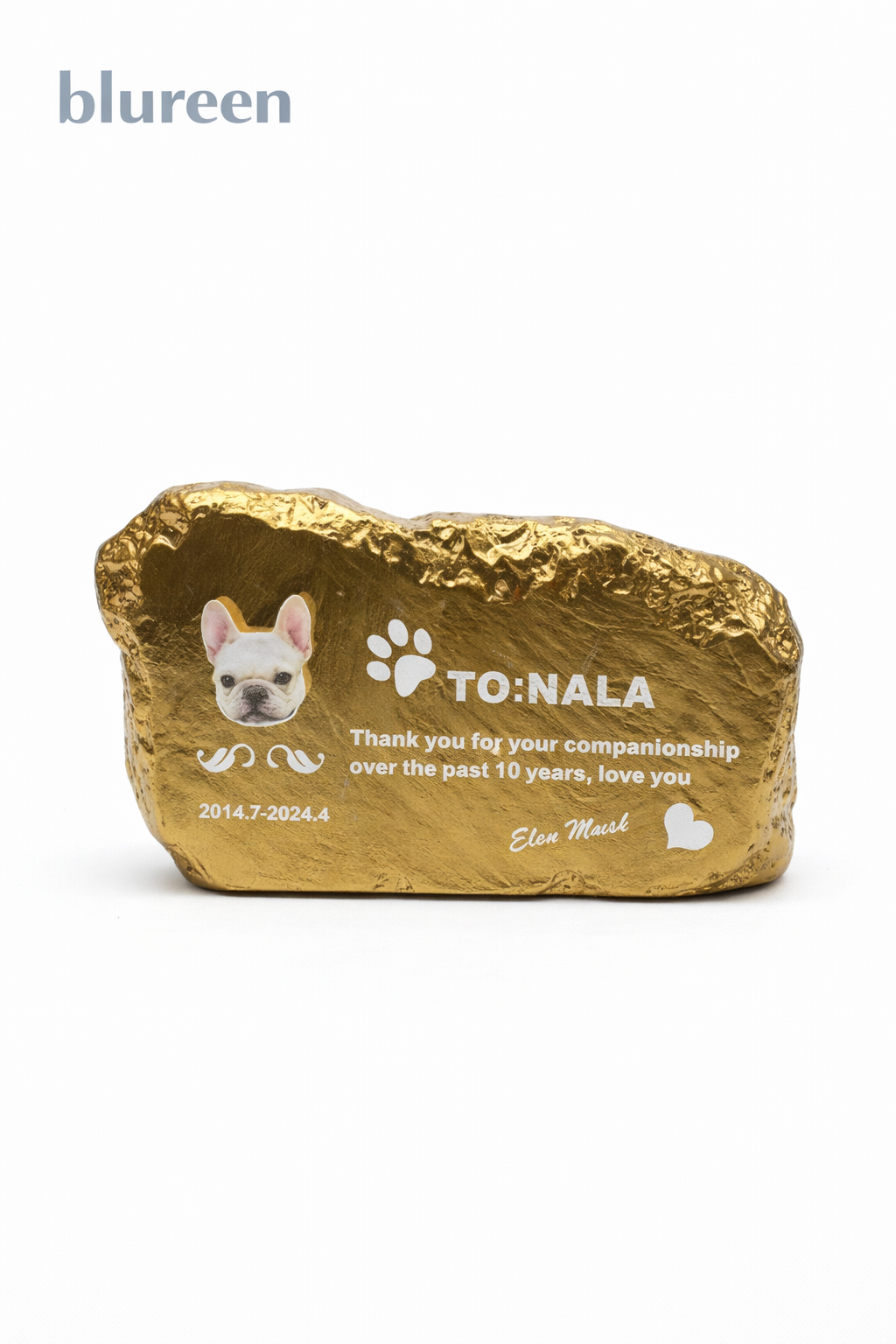 Custom Pet Memorial Stone