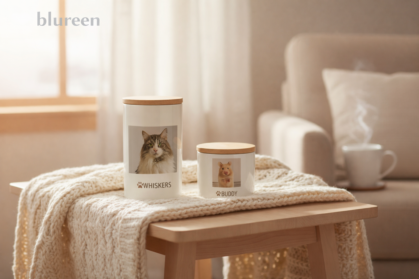 Custom Minimalist Pet Urn