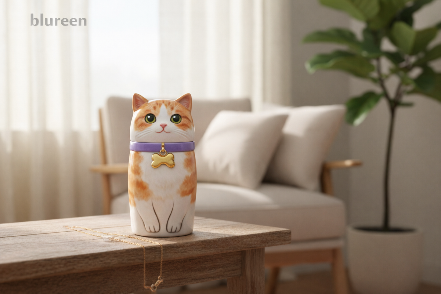Custom Pet Cremation Urn For Cat