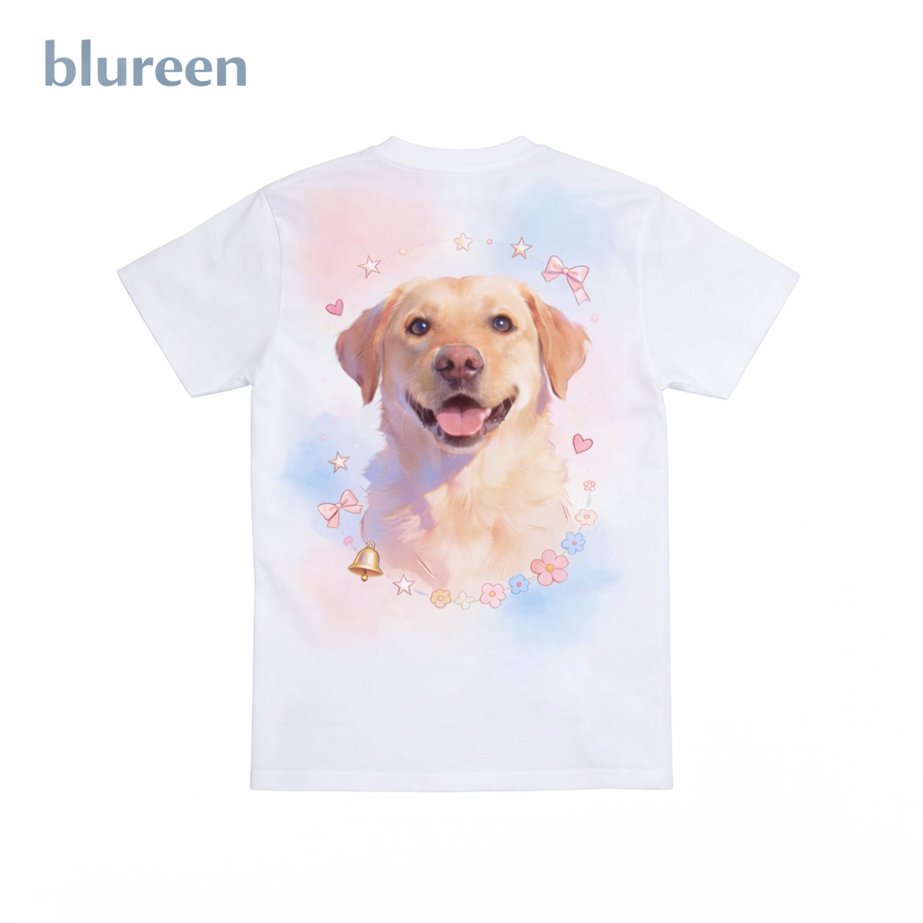 Custom Pet Portrait T-Shirt